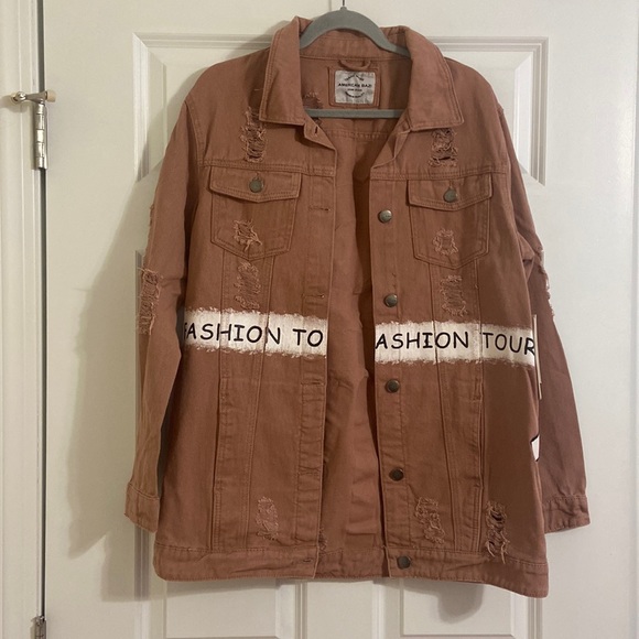 Women’s Brown Denim Jacket - Picture 1 of 8
